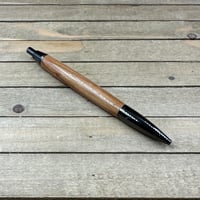 Image 3 of Gunmetal and Bradford Pear Click Pen, Clicker Style Pen with Parker Refill