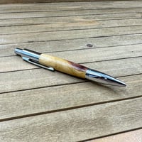 Image 9 of Handcrafted Mystery Wood Click Pen