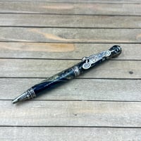 Image 1 of Chopper Motorcycle Skull Ballpoint Pen