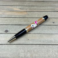 Image 2 of Easter Bunny Ambrosia Maple Pen: Handcrafted Laser Inlay Gift
