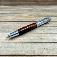 Image 5 of Handcrafted Black Walnut Revolver Pen Themed Wild West Six Shooter Ballpoint