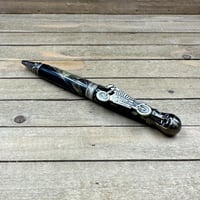 Image 5 of Chopper Motorcycle Skull Ballpoint Pen