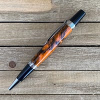 Image 4 of Spooky Halloween Inspired Red and Black Ballpoint Pen