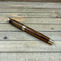 Image 4 of Handcrafted Mexican Bocote Wood Rollerball Pen 