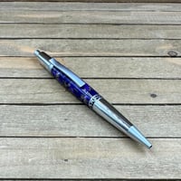 Image 4 of Handmade Purple Resin Click Pen