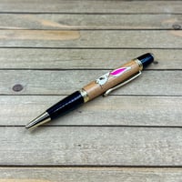 Image 7 of Easter Bunny Ambrosia Maple Pen: Handcrafted Laser Inlay Gift