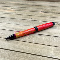 Image 6 of Red, Orange, and Yellow Fire Cigar Style Ballpoint Pen