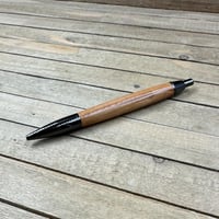 Image 9 of Gunmetal and Bradford Pear Click Pen, Clicker Style Pen with Parker Refill