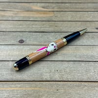 Image 8 of Easter Bunny Ambrosia Maple Pen: Handcrafted Laser Inlay Gift