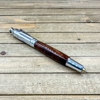 Image 10 of Handcrafted Black Walnut Revolver Pen Themed Wild West Six Shooter Ballpoint