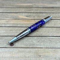 Image 6 of Handmade Purple Resin Click Pen