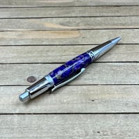 Image 7 of Handmade Purple Resin Click Pen