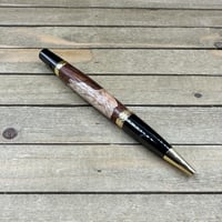 Image 2 of Walnut & Maple Praying Hands Inlay Pen, Christian Religious Ballpoint Pen