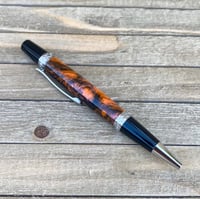 Image 10 of Spooky Halloween Inspired Red and Black Ballpoint Pen