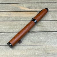 Image 6 of Exotic Sapele Mahogany Wood Introductory Rollerball Pen