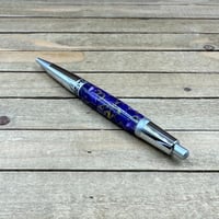 Image 8 of Handmade Purple Resin Click Pen