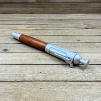 Image 4 of  Wild West Six Shooter Ballpoint Pen in Sapele Mahogany 
