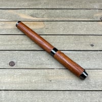 Image 7 of Exotic Sapele Mahogany Wood Introductory Rollerball Pen