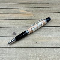 Image 1 of Handcrafted Golden Doodle Inlay Ballpoint Pen