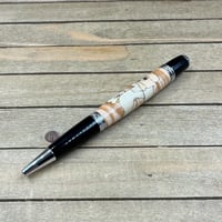 Image 2 of Handcrafted Golden Doodle Inlay Ballpoint Pen