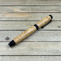 Image 5 of Black Locust Burl Virage Style Rollerball Pen