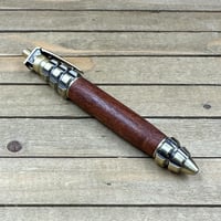 Image 4 of Handcrafted Mesquite Wood Grenade Themed Pen
