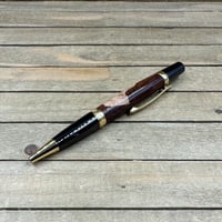 Image 5 of Walnut & Maple Praying Hands Inlay Pen, Christian Religious Ballpoint Pen
