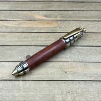 Image 5 of Handcrafted Mesquite Wood Grenade Themed Pen