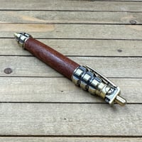 Image 7 of Handcrafted Mesquite Wood Grenade Themed Pen