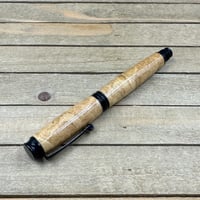 Image 9 of Black Locust Burl Virage Style Rollerball Pen