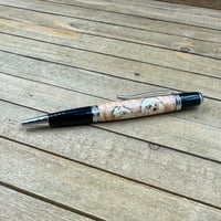 Image 8 of Handcrafted Golden Doodle Inlay Ballpoint Pen