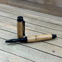 Image 10 of Black Locust Burl Virage Style Rollerball Pen