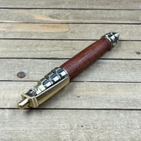 Image 8 of Handcrafted Mesquite Wood Grenade Themed Pen
