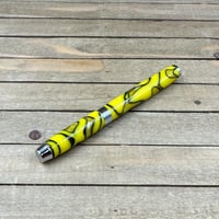 Image 8 of Yellow and Gold Resin Introductory Rollerball Pen