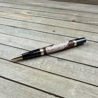 Image 10 of Walnut & Maple Praying Hands Inlay Pen, Christian Religious Ballpoint Pen