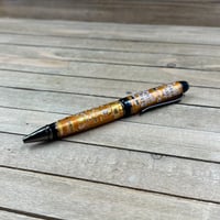 Image 1 of Orange Circuit Board Ballpoint Pen on Cigar Style Pen