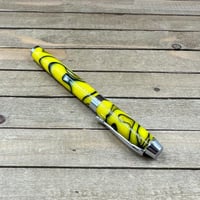 Image 10 of Yellow and Gold Resin Introductory Rollerball Pen