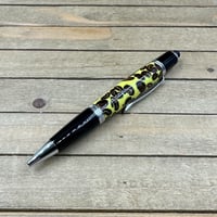 Image 4 of Yellow Cast Coffee Bean Ballpoint Pen with Stylus