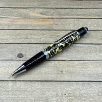 Image 5 of Yellow Cast Coffee Bean Ballpoint Pen with Stylus