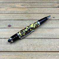 Image 8 of Yellow Cast Coffee Bean Ballpoint Pen with Stylus