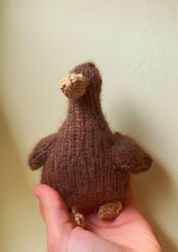 Image 3 of Knitted Baby Duck