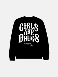 Image 2 of GIRLS ARE DRUGS® HOUSTON RODEO L/S TEE - BLACK