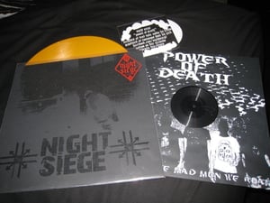 Image of NIGHT SIEGE "POWER OF DEATH" LP BLACK VINYL