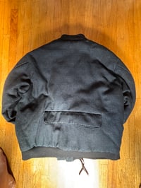 Image 2 of Avilalae wool herringbone bomber large RARE japan