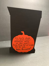 Image 2 of “It’s Halloween – No Bones About It” Skeleton Lantern