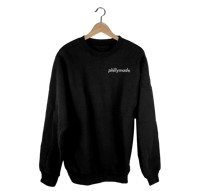 phillymade. embroidered crewneck sweatshirt