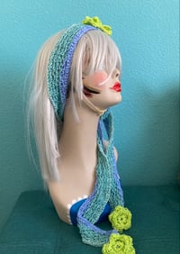 Image 1 of Bohemian Crochet Headscarf