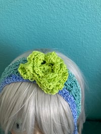 Image 3 of Bohemian Crochet Headscarf