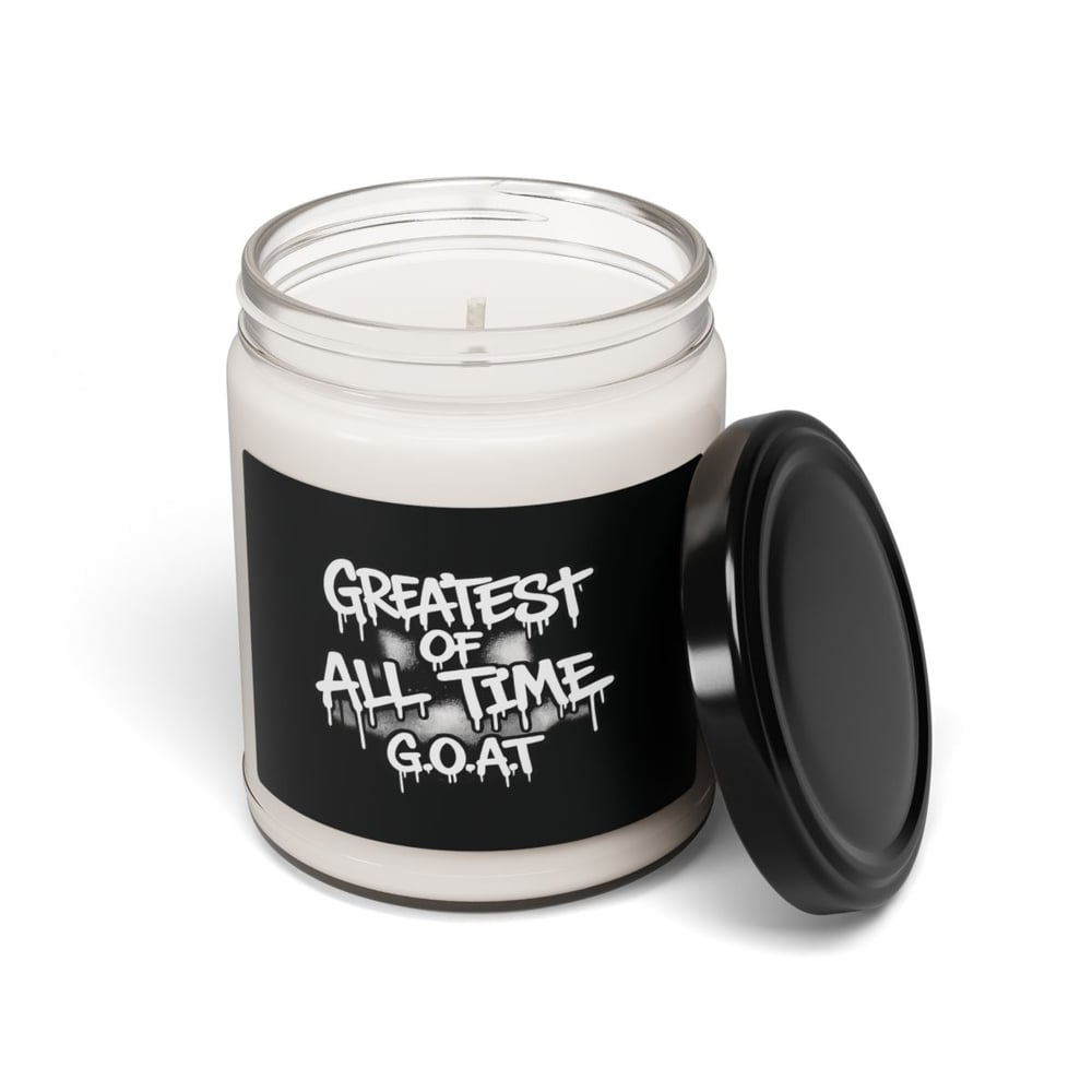 Image of Greatest of all time Scented Soy Candle, 9oz-0a2c0abf