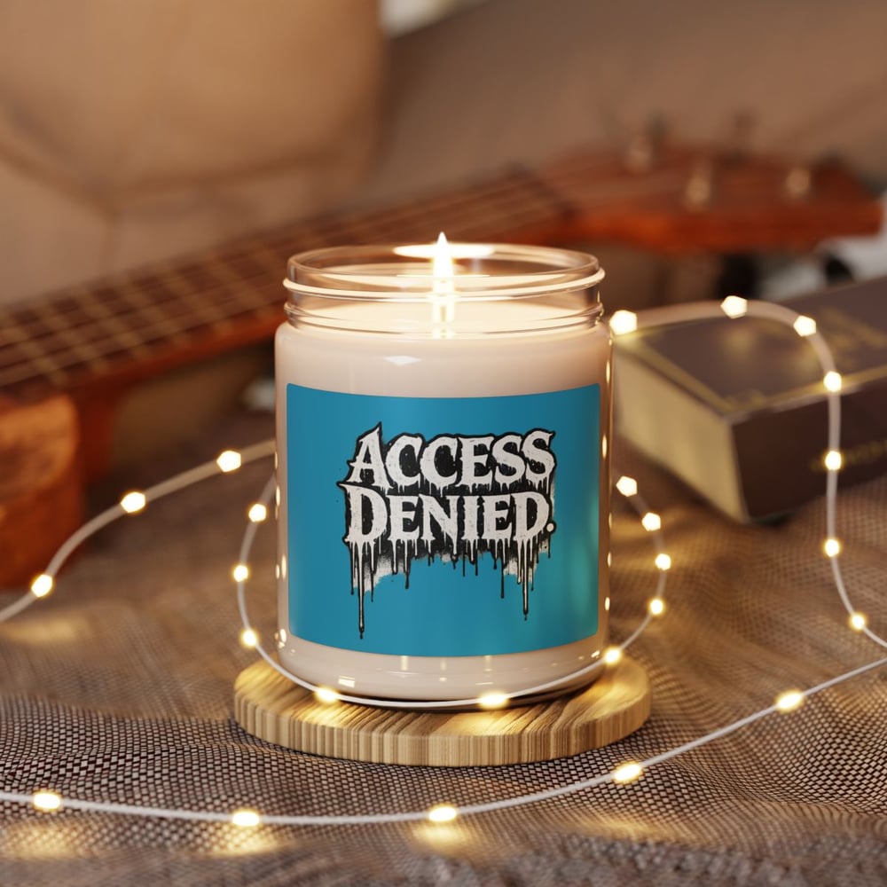 Image of Access denied Scented Soy Candle, 9oz-1cade728